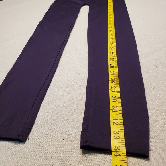 Zenana Purple Tight Leggings in One Size Fits All - Picture 3 of 7